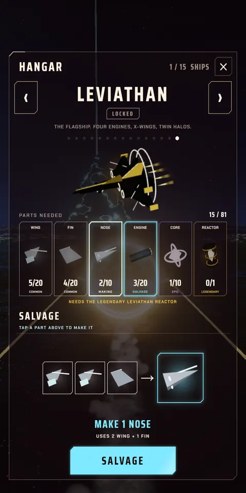 Void Runner: The hangar